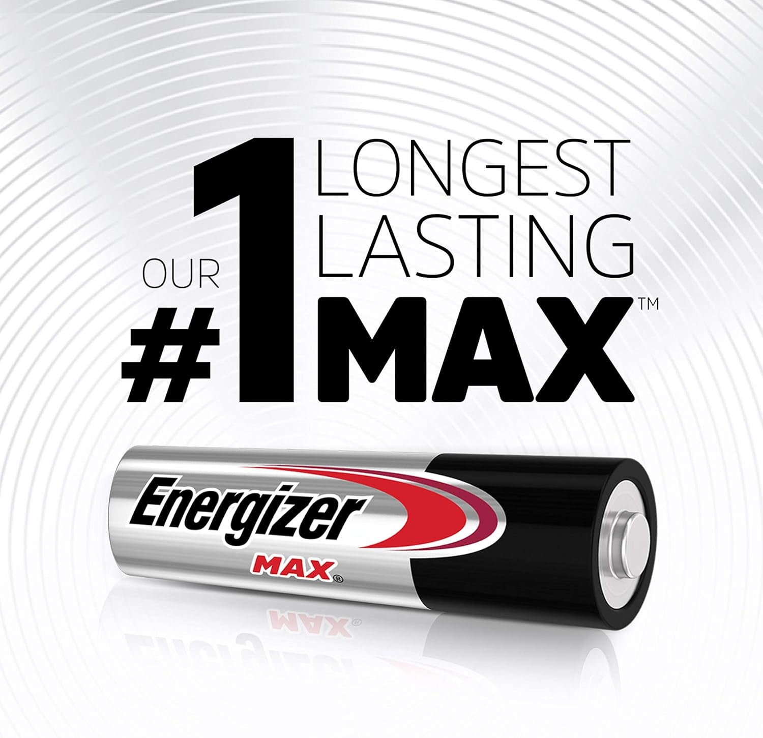 AA and AAA Batteries, 48 Count, Combo Pack Contains 24 Max Double a and 24 Max Triple a Batteries